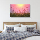 Weidegrassen Canvas Afdruk (Insitu (Slaapkamer))