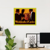 Weidenhof Poster van Casino (Thuiskantoor)