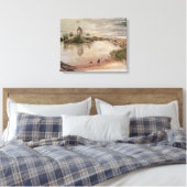 Weierhaus Canvas Afdruk (Insitu (Slaapkamer))