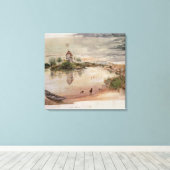 Weierhaus Canvas Afdruk (Insitu (Houten vloer))