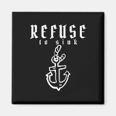 Weigeren om depressie te gooien Bewustheid van de Magneet (Voorkant)