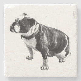 Weight Held in Stillness Stenen Onderzetter