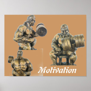 Weightlift Bodybuilder Poster
