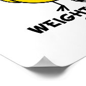 Weightlift Chick Poster (Hoek)