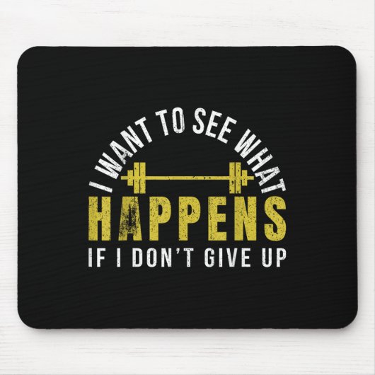 Weightlifting Bodybuilder Muscle Barbell Exercise  Muismat (Voorkant)