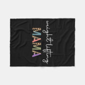 Weightlifting Mama Women Gift - Funny Weightlifter Fleece Deken (Voorkant (Horizontaal))