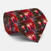 Weihnacht,Advent, brennende rosa Kerzen festlich, Stropdas (Opgerold)