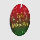 Weihnachten Baumanhänger Frohe Weihnachten (devant)
