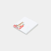 Weihnachten Border Collie Welpe Post-it® Notes (Schuin)