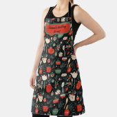 Weihnachten, bunt, topf, Mistel, Kochen, Küche  Schort (Insitu)