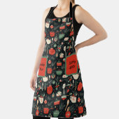 Weihnachten, bunt, topf, Mistel, Kochen, Küche  Schort (Insitu)