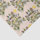 Weihnachtsdorf  tissuepapier (Detail)