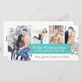 Weihnachtsfoto-Karten Feestdagenkaart (Voorkant / Achterkant)