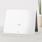 Weihnachtsgrüße auf der Kreidetafel Kaart (Achterkant)