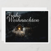 Weihnachtsgrüße mit Hexenhaus (Voorkant / Achterkant)