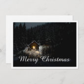 Weihnachtsgrüße mit Hexenhaus (Voorkant / Achterkant)