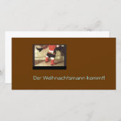 Weihnachtskarte (Voorkant / Achterkant)