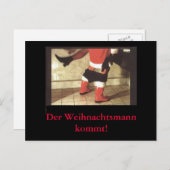 Weihnachtskarte Briefkaart (Voorkant / Achterkant)