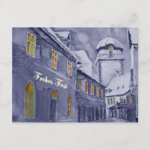 Weihnachtskarte Leoben Briefkaart