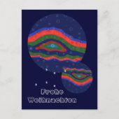 Weihnachtskarte..Lichtsterne Briefkaart (Voorkant)