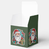 Weihnachtsmann mit Geschenken - Bedankdoosjes (Geopend)