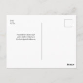 Weihnachtsmann mit Tannenzweigen - Briefkaart (Achterkant)