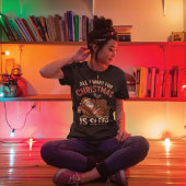 Weihnachtsruhe Sofa Santa T-shirt