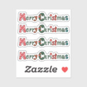 Weihnachtswunsch Sticker (Vel)