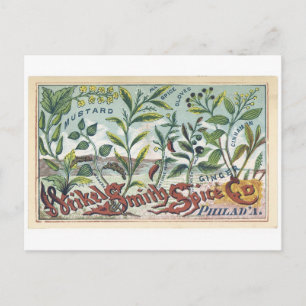 Weikel Smith Spice Co. Phila Briefkaart