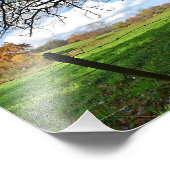 Weiland in de herfst foto afdruk (Hoek)