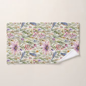 Weiland met Bluebirds en Coneflowers Bad Handdoek (Handdoek)