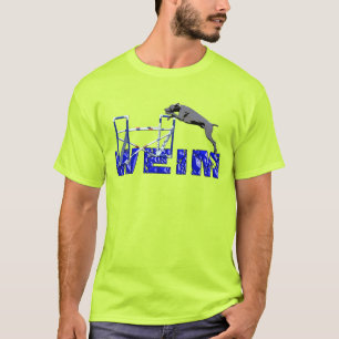 Weim Agility (ontwerp nr. 3) T-shirt