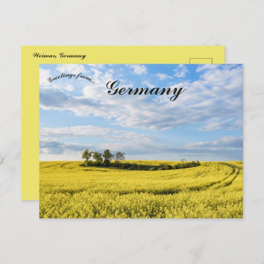 Weimar Germany Briefkaart (Voorkant / Achterkant)