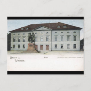 Weimar Hoftheater Briefkaart