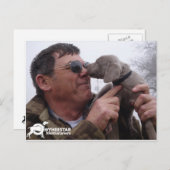 Weimar Kisses voor Cliff Briefkaart (Voorkant / Achterkant)