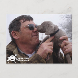 Weimar Kisses voor Cliff Briefkaart