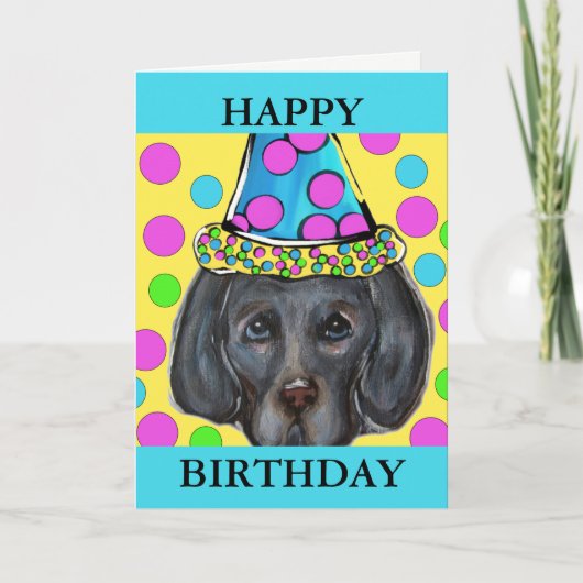 WEIMARANA KAART (Voorkant)