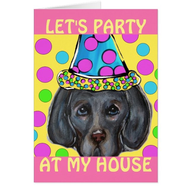 WEIMARANER (Voorkant)