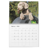 Weimaraner Agenda Kalender (Feb 2026)