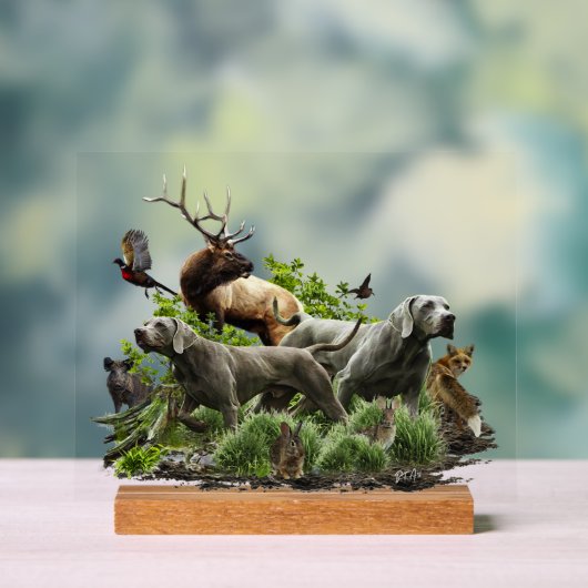 Weimaraner Art (Neutre)