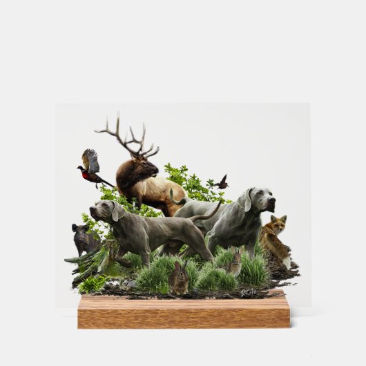 Weimaraner Art (Recto)