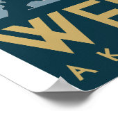 Weimaraner Art Dec Poster (Hoek)