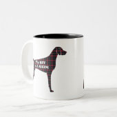 Weimaraner BFF Mug (Devant gauche)