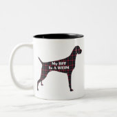 Weimaraner BFF Mug (Gauche)