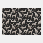 Weimaraner-Botten en -poten Inpakpapier Vel (Voorkant 2)