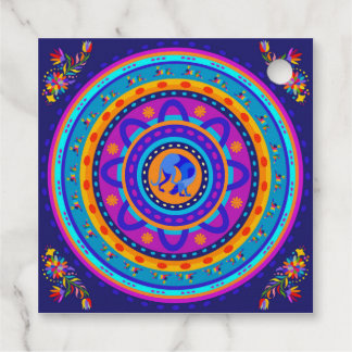 Weimaraner & Bunnies Bedankjes Labels