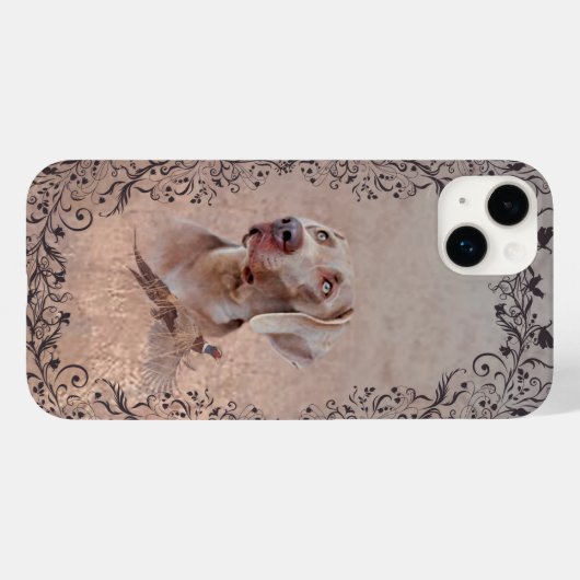 Weimaraner Case-Mate iPhone Case (Achterkant (horizontaal))