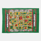 Weimaraner Counterdown Kerstmis Advent Calendar Do Theedoek (Horizontaal)