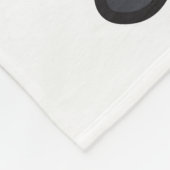 Weimaraner Dog Cartoon Fleece Deken (Hoek)