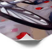 Weimaraner Dog Valentine's Day  Perfect Poster (Hoek)